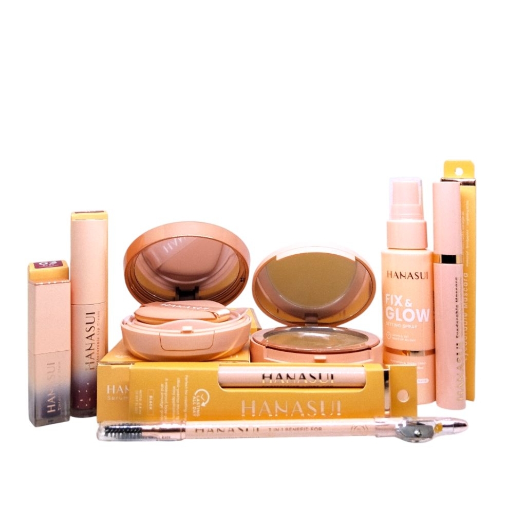 Paket Make Up Hanasui - Make Up Matte - Make Up Pemula