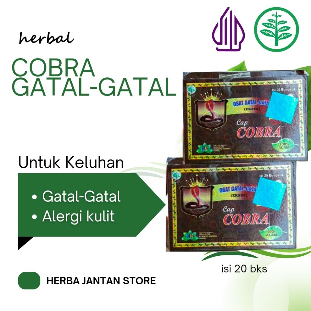 Obat Herbal Gatal-Gatal cap Cobra