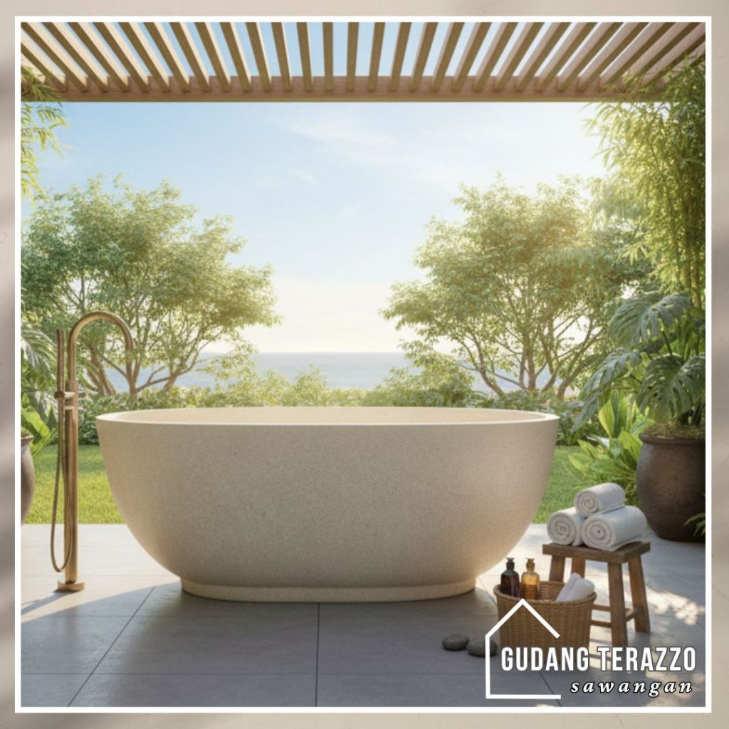 Bathtub Teraso/ Bathtub Oval Standing