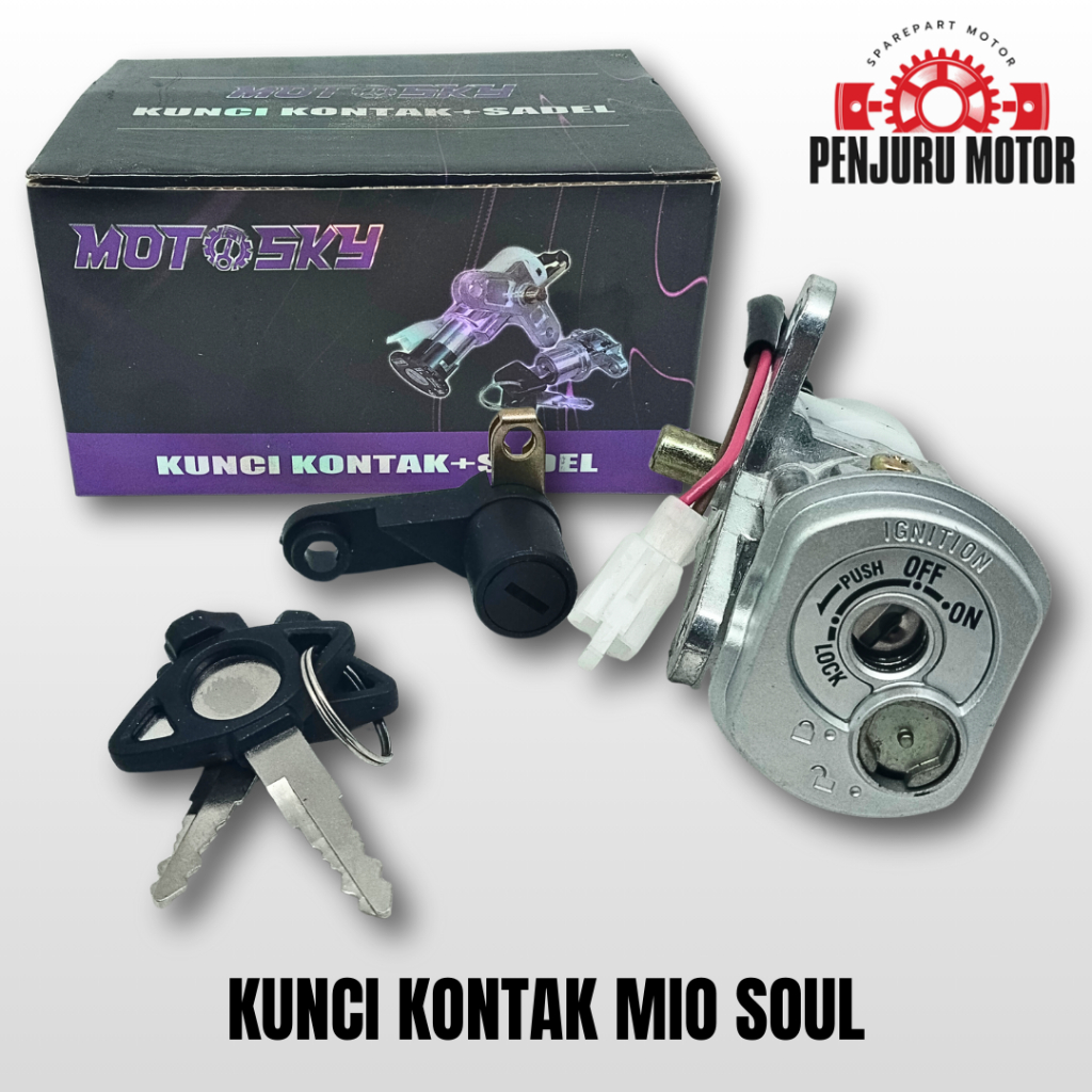 Kunci Kontak Assy Mio Soul Motosky - Kunci Kontak Set Mio Soul Kualitas Original