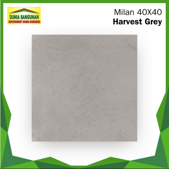 Keramik 40x40 Lantai Abu Milan Harvest Grey Keramik Lantai Abu Doff Dapur Teras