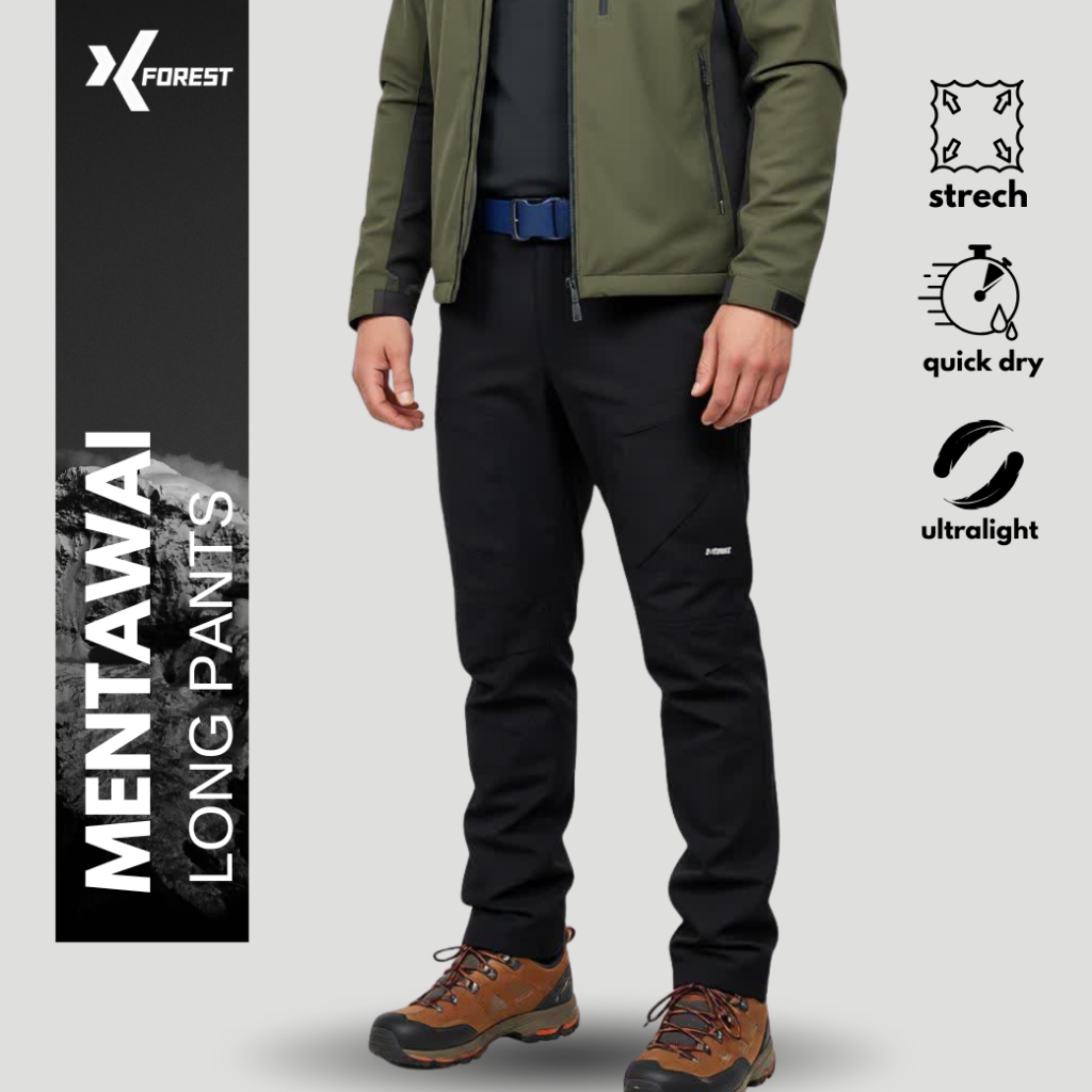 Celana Gunung Celana Panjang Pria Outdoor QuickDry Celana Outdoor Camping Pria Wanita