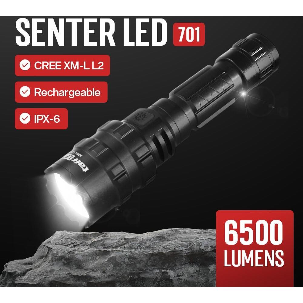 Senter LED Torch Hunting Cree XM  Ditenagai chip LED CREE XM-L L2