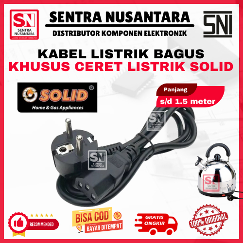 KABEL LISTRIK  CERET LISTRIK SOLID HIGH QUALITY ANTI KORSLET | COK KABEL CERET LISTRIK SOLID | KABEL