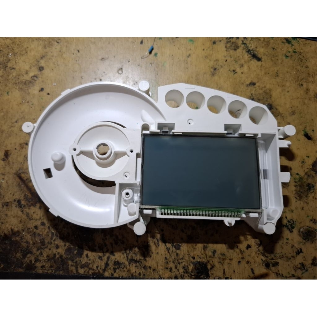 Lcd dan tatakan lcd speedometer mx king v1 original copotan