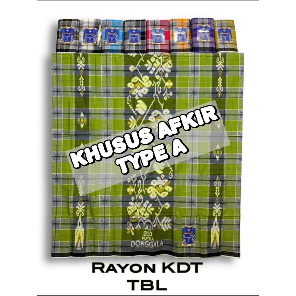 - alharomain porong - sarung putra donggala RAYON KDT TBL AFKIR kelas A sarung donggala rayon grosir