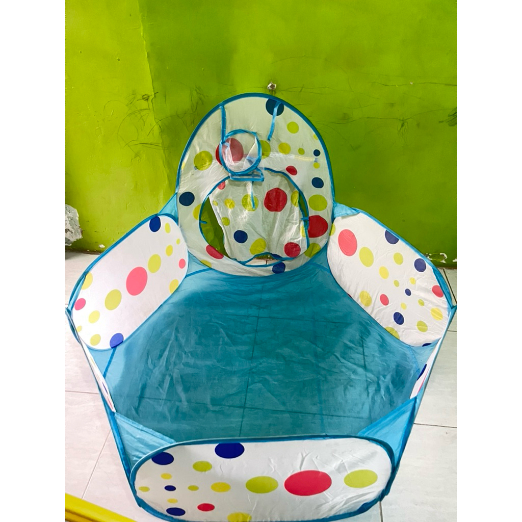 Mainan Tenda Anak 4 in 1 - Mudah Dirakit, Aman untuk Anak preloved no minus