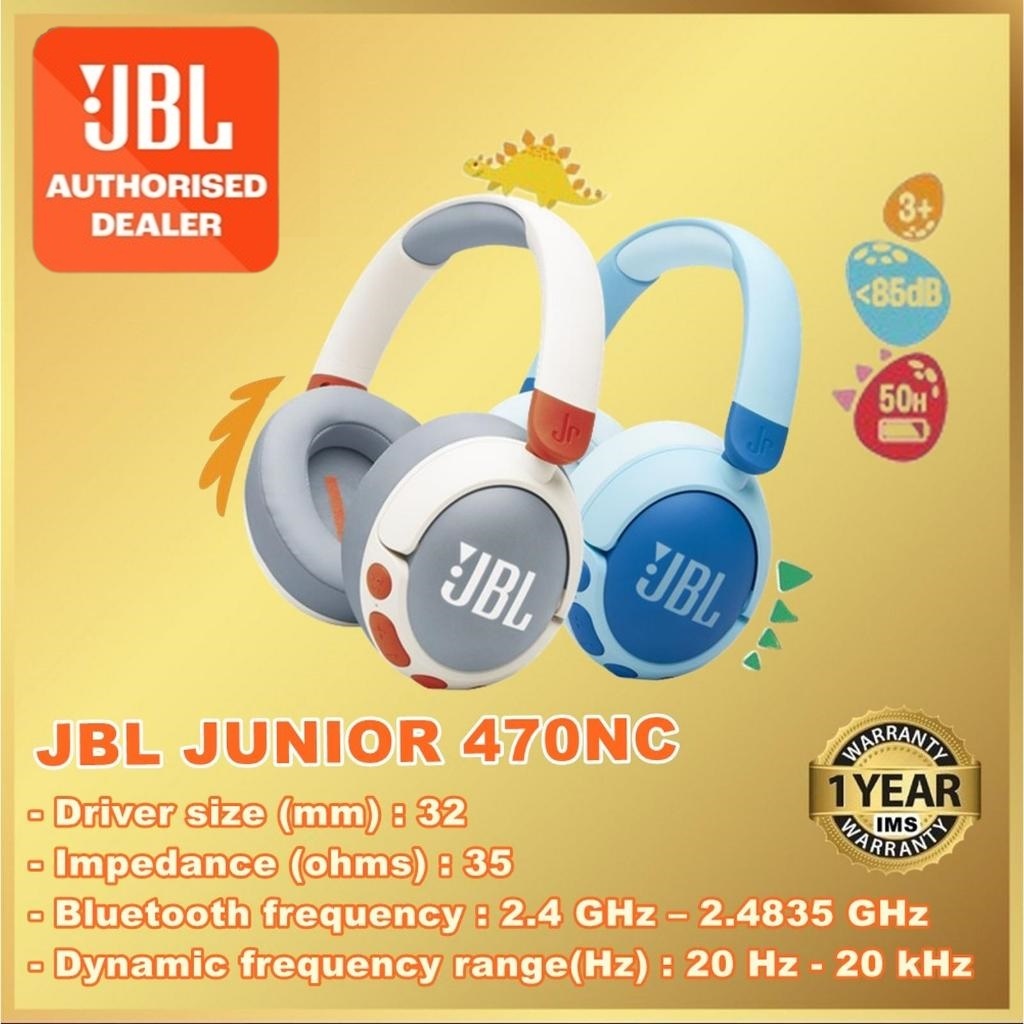 JBL Junior 470NC Wireless Noise Cancelling Over-ear Headphone for kids