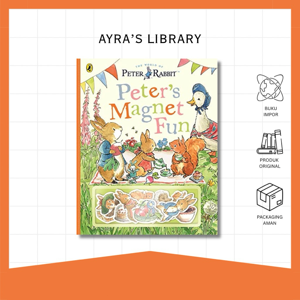 Peter Rabbit : Peter's Magnet Fun [Magnet Book]
