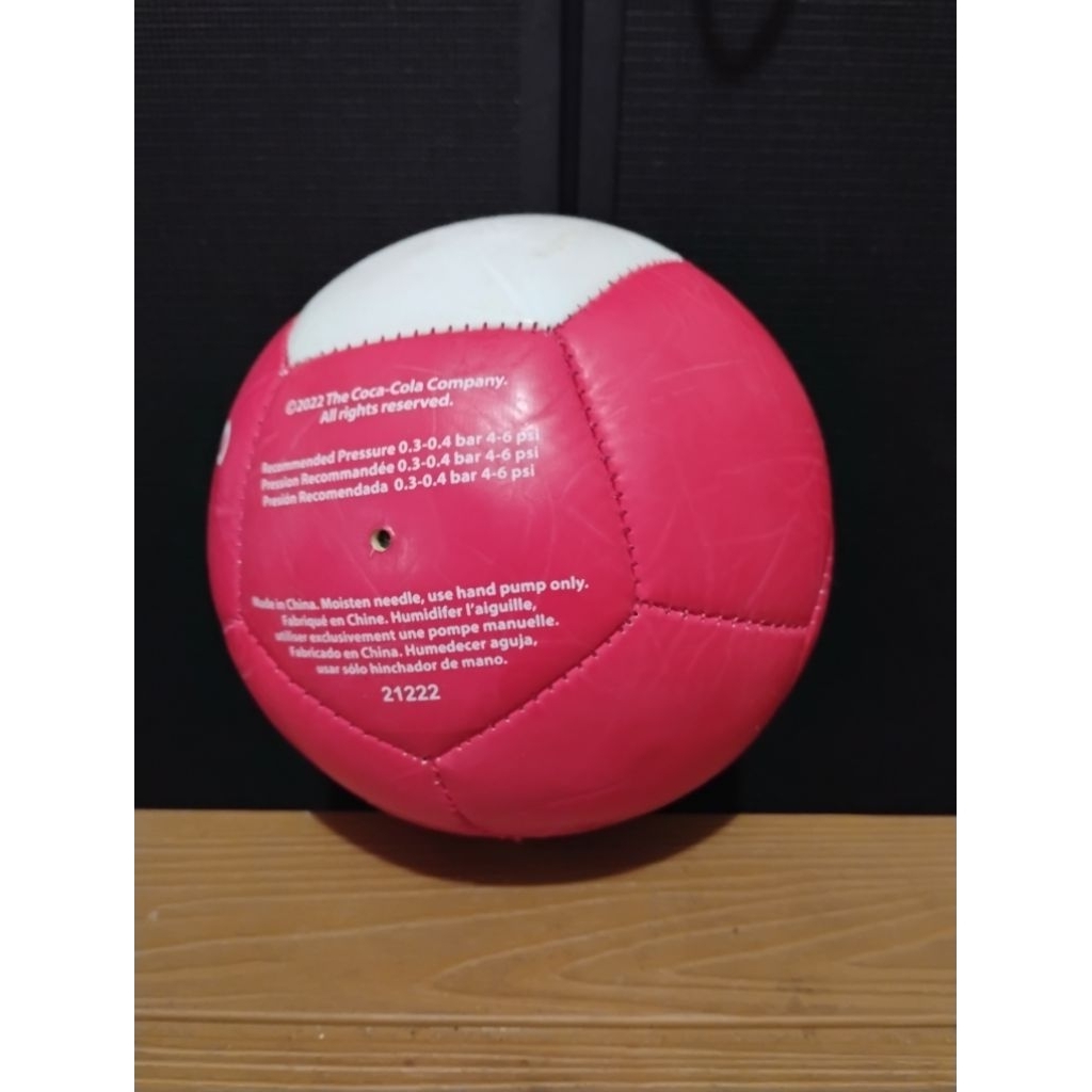 mini bola merchandise FIFA world cup Qatar 2022 by Coca cola