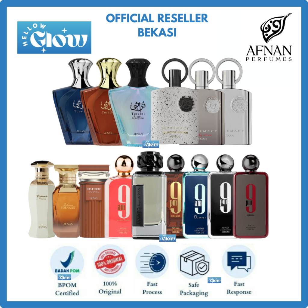 AFNAN ALL VARIANT - 9 PM Night Out - Lynked Freedom - Afnan Supremacy Collector's Edition - 9 PM Reb