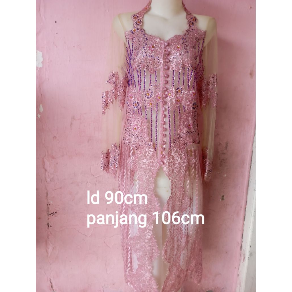 kebaya brokat preloved