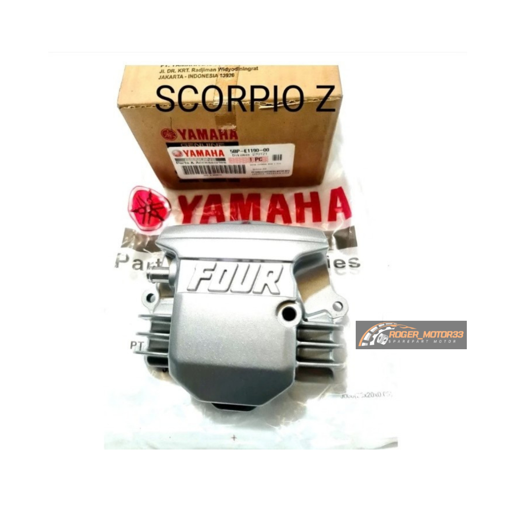 COVER TUTUP CYLINDER HEAD FOUR YAMAHA SCORPIO Z ORIGINAL 5BP-E1190-00
