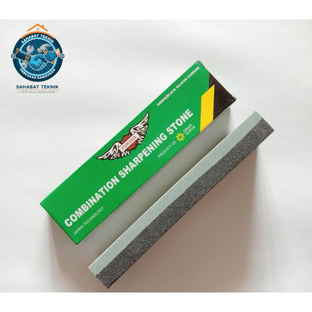 Batu Gosok Fukuda 8 Inch Ungkal Batu Asah Pisau Ungkal Kuat Ungkal Awet