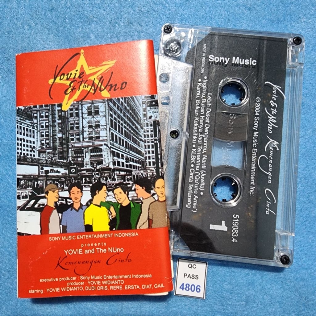 Kaset pita Yovie & nuno  / Kemenangan Cinta