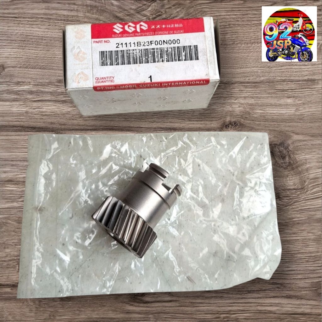 gigi primer Gigi Tangis/Gear Primary Drive ASLI SGP Motor Suzuki :- Shogun FD 125 Terali- Shogun 125