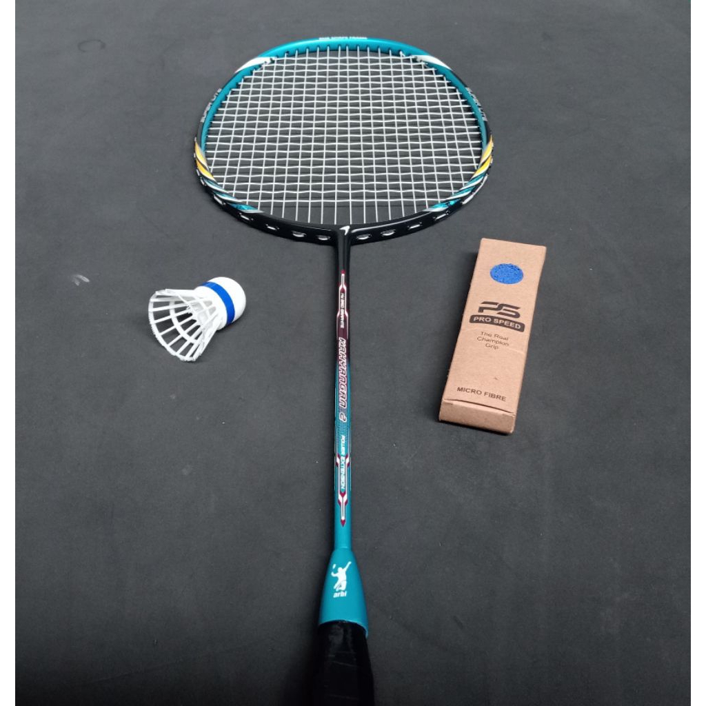 Raket badminton bekas second original flypower kahyangan