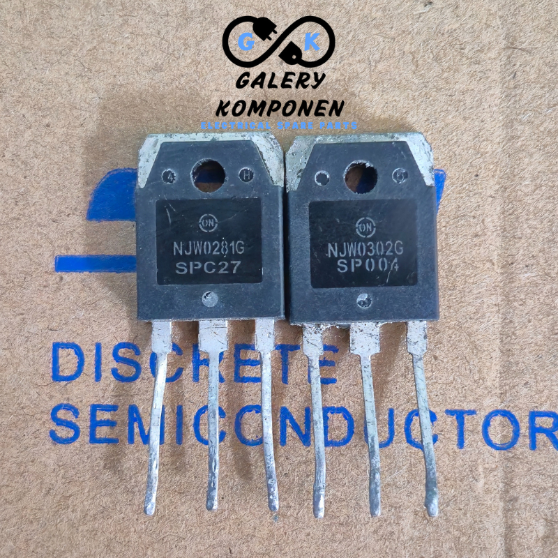 TRANSISTOR NJW0281 NJW0302 281 302 CABUTAN UPS ORIGINAL