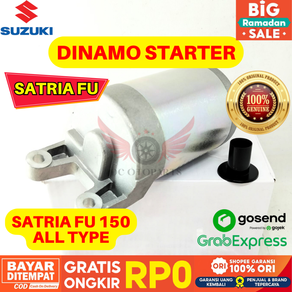 SATRIA FU DINAMO STARTER SATRIA FU 150 ORIGINAL SUZUKI, DINAMO STARTER SATRIA FU ORIGINAL, DINAMO ST
