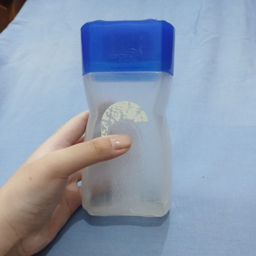 lock&lock biru botol minum 400ml