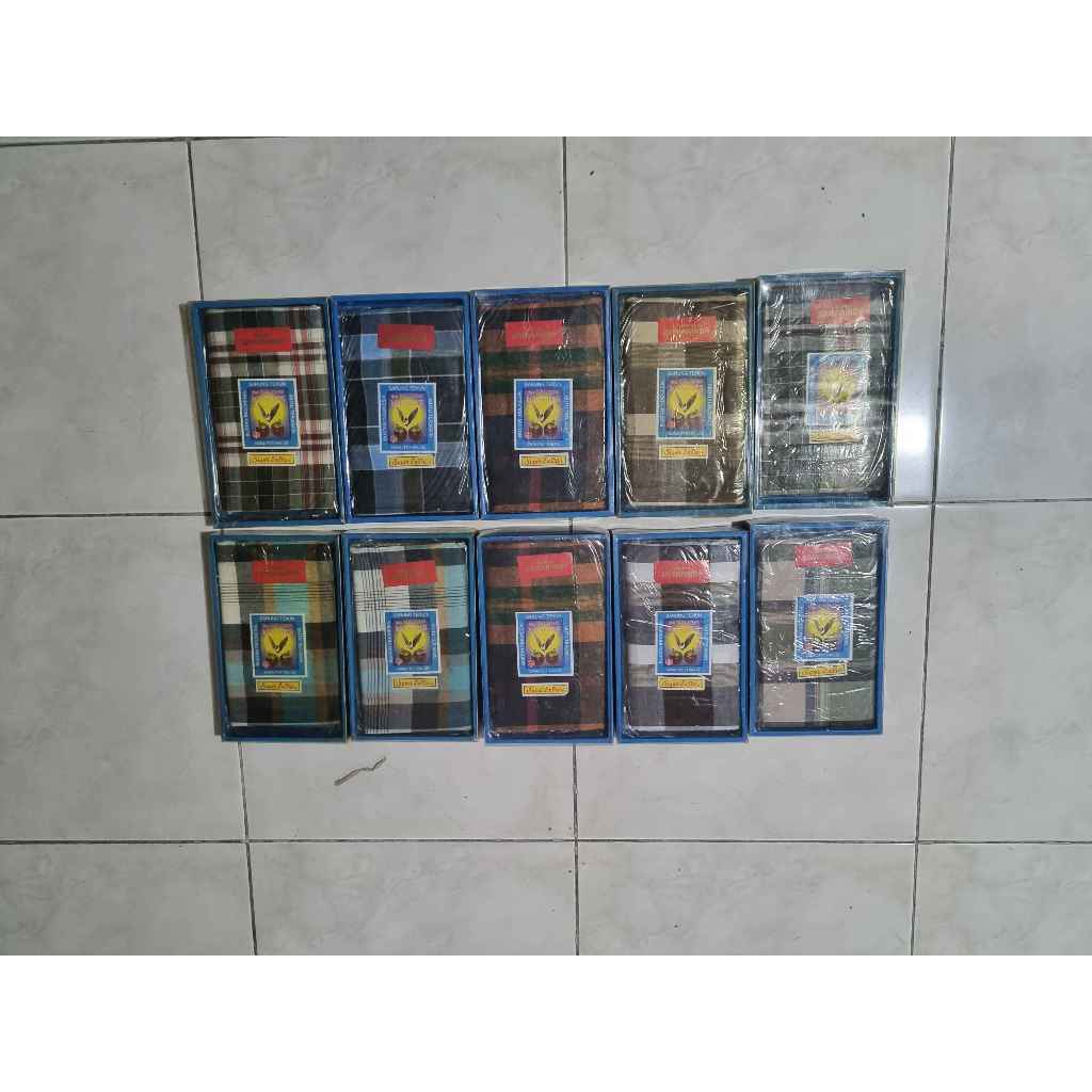 [CUCI GUDANG] SARUNG TENUN CAP KALONG MANGGIS