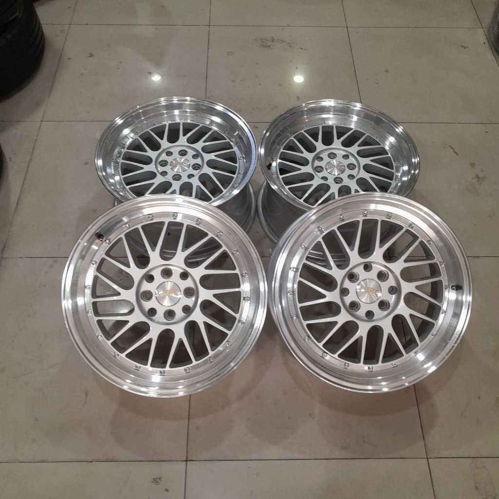 Velg Mobil Second Racing Hsr Celong R17 Type Paddoc Ring 17 x7,5/8,5 Et 45/37 Pcd 8x100/114,3