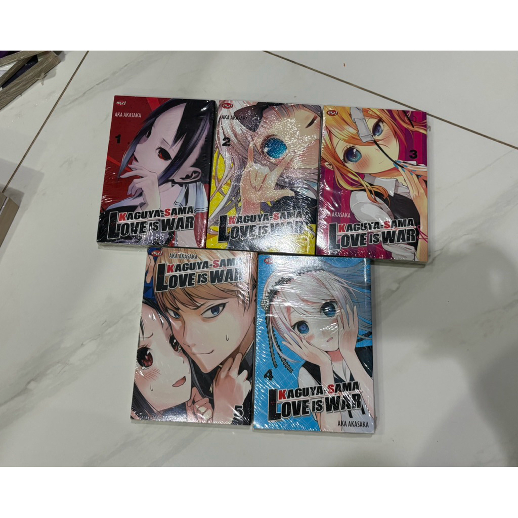 Manga Kaguya-sama Love is War vol 1-5
