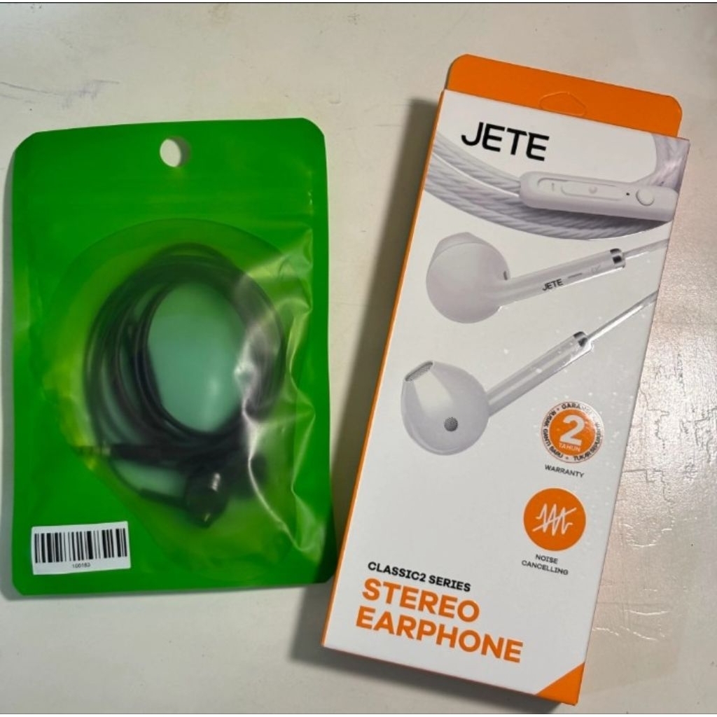 Headset Earphone Stereo JETE Classic 2