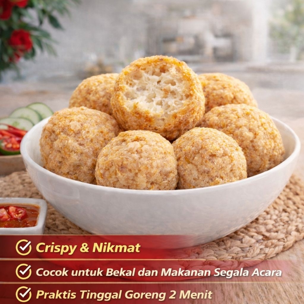 Bakso Goreng Ayam Udang Dimsum Frozen Food