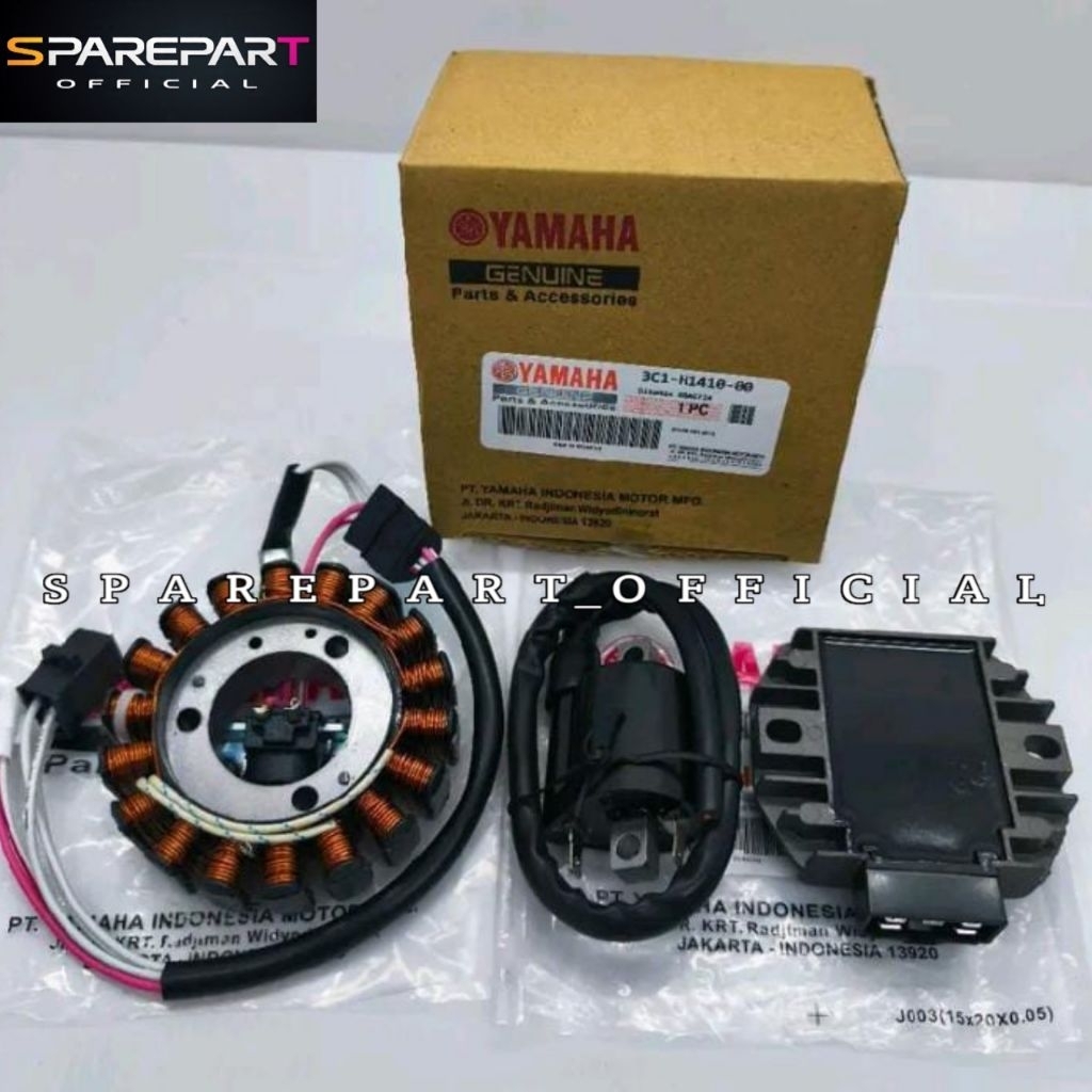 Spul Stater Assy+Kiprok+Koil (3CI) Yamaha Motor Vixion Old,Vixion New,NVA,NVL (3item)