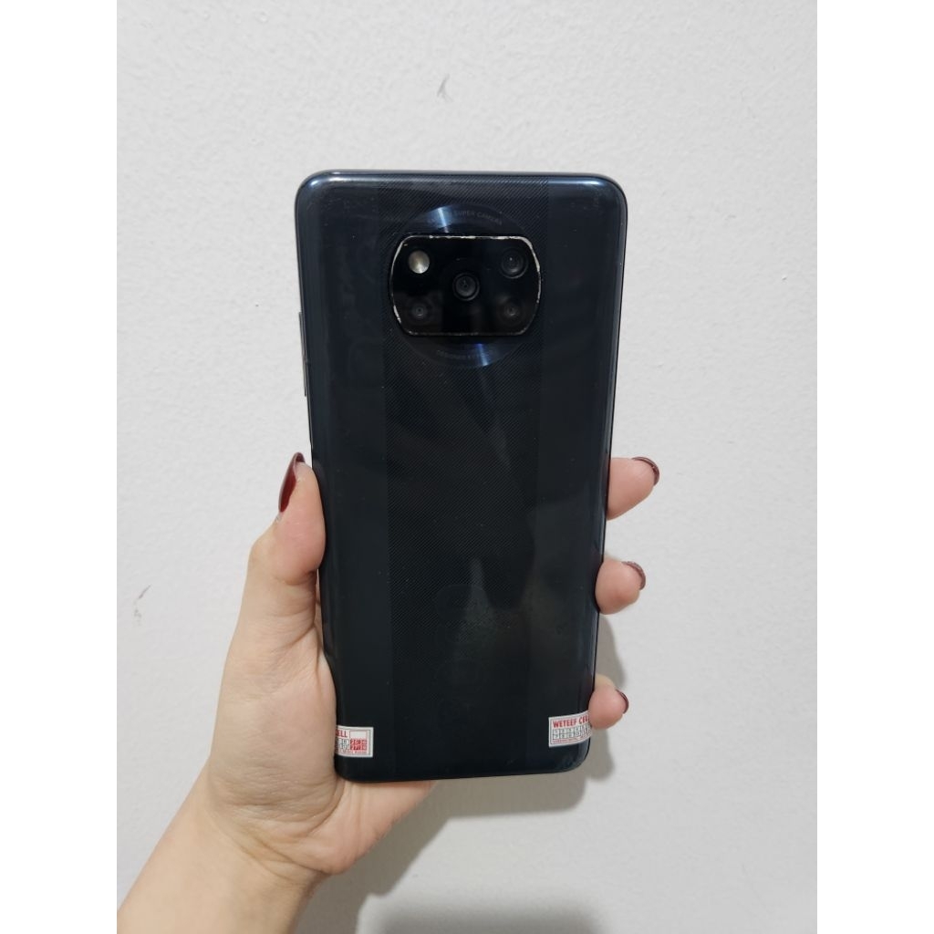 Termurah XIAOMI POCO POCOPHONE X3 NFC RAM 8/128GB EX RESMI XIAOMI SECOND FULLSET MINUS LAYAR BERCAK