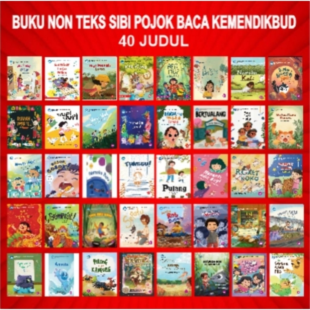 BUKU SIBI LITERASI POJOK BACA KEMENDIKBUD