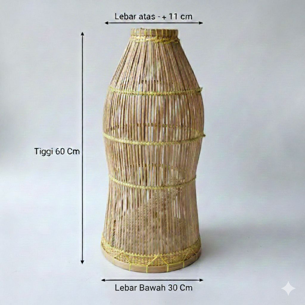 Alat Perangkap Ikan Udang Lele /Bubu Ikan Bambu Ukuran JUMBO