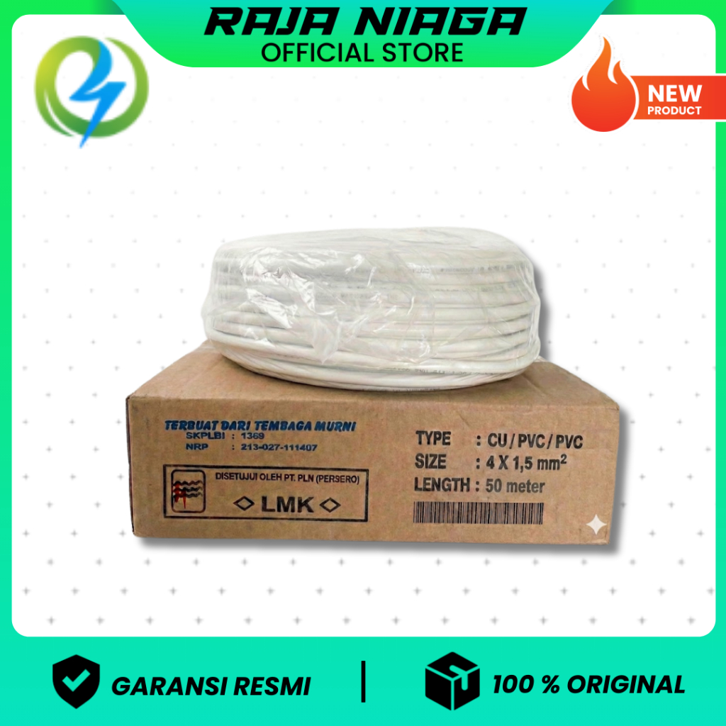 KABEL NYM 4X1.5 VISICOM 50 METER