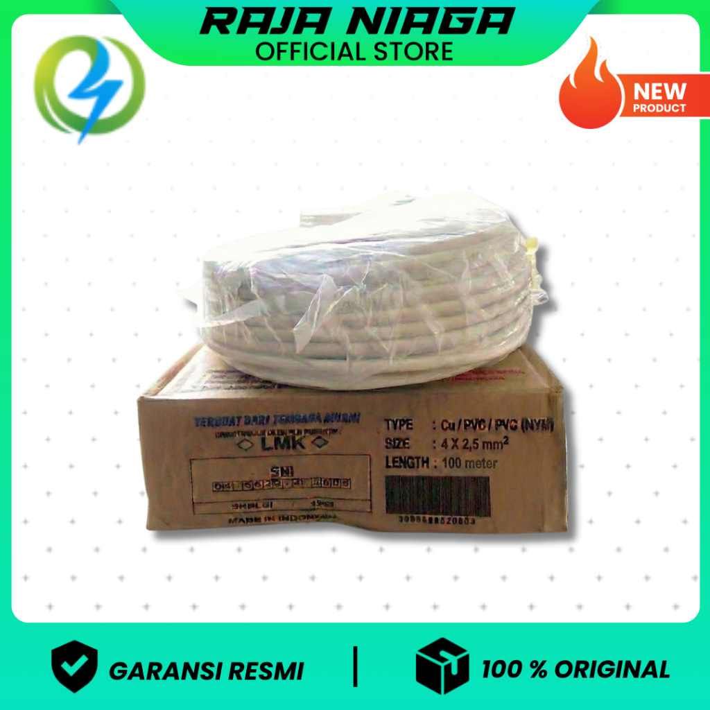 KABEL NYM 4X2.5 VISICOM 100 METER