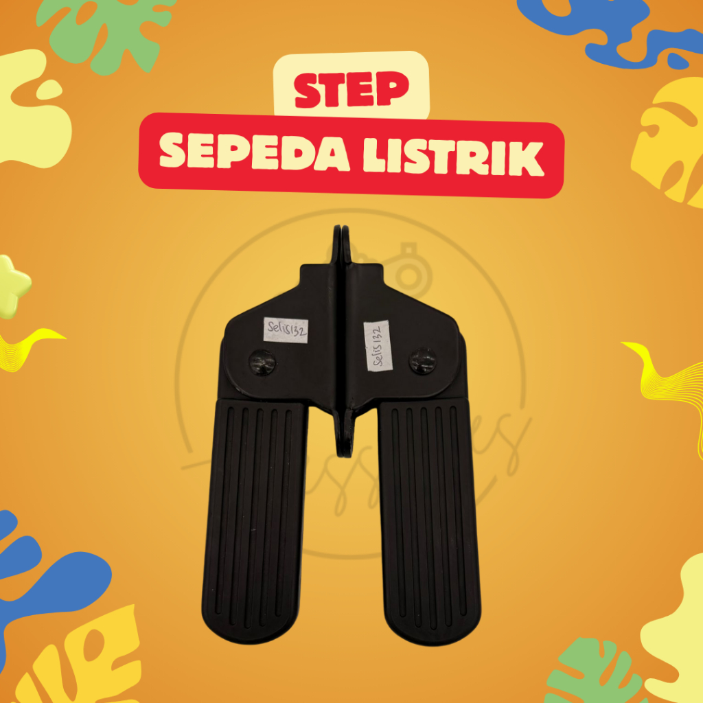 Step Pijakan Kaki Depan Sepeda Listrik Exotic X630