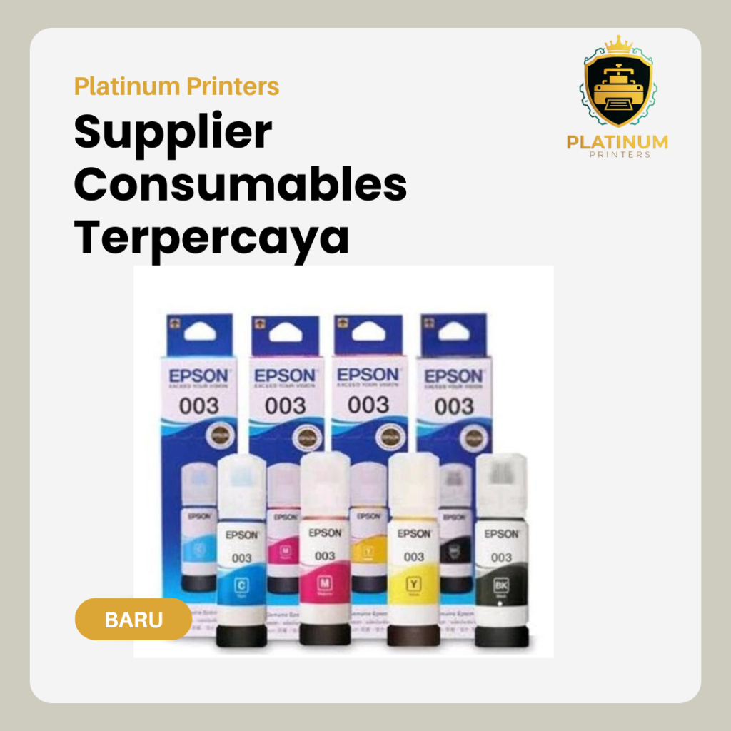 TINTA EPSON 003 L3110 / L3150 - C,M,YK 1set original