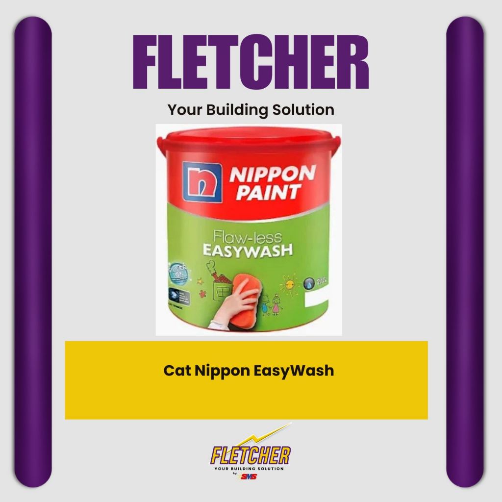 Cat tembok nippon flawless easywash nippon paint Uk. 20kg