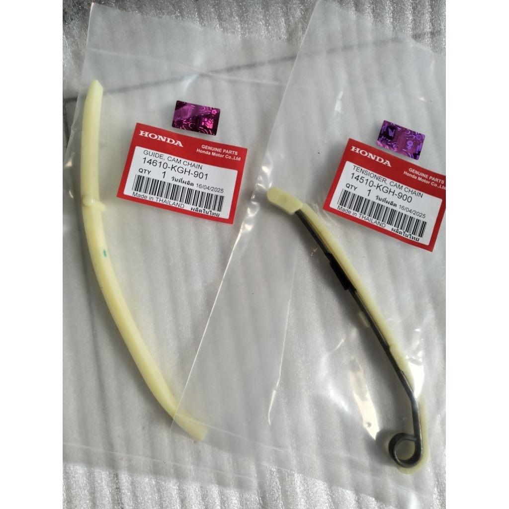 karet lidah tensioner Guide CAM CHAIN-14510-KGH-900-14610-KGH-901- CS1 SONIC 125 ORI Thailand