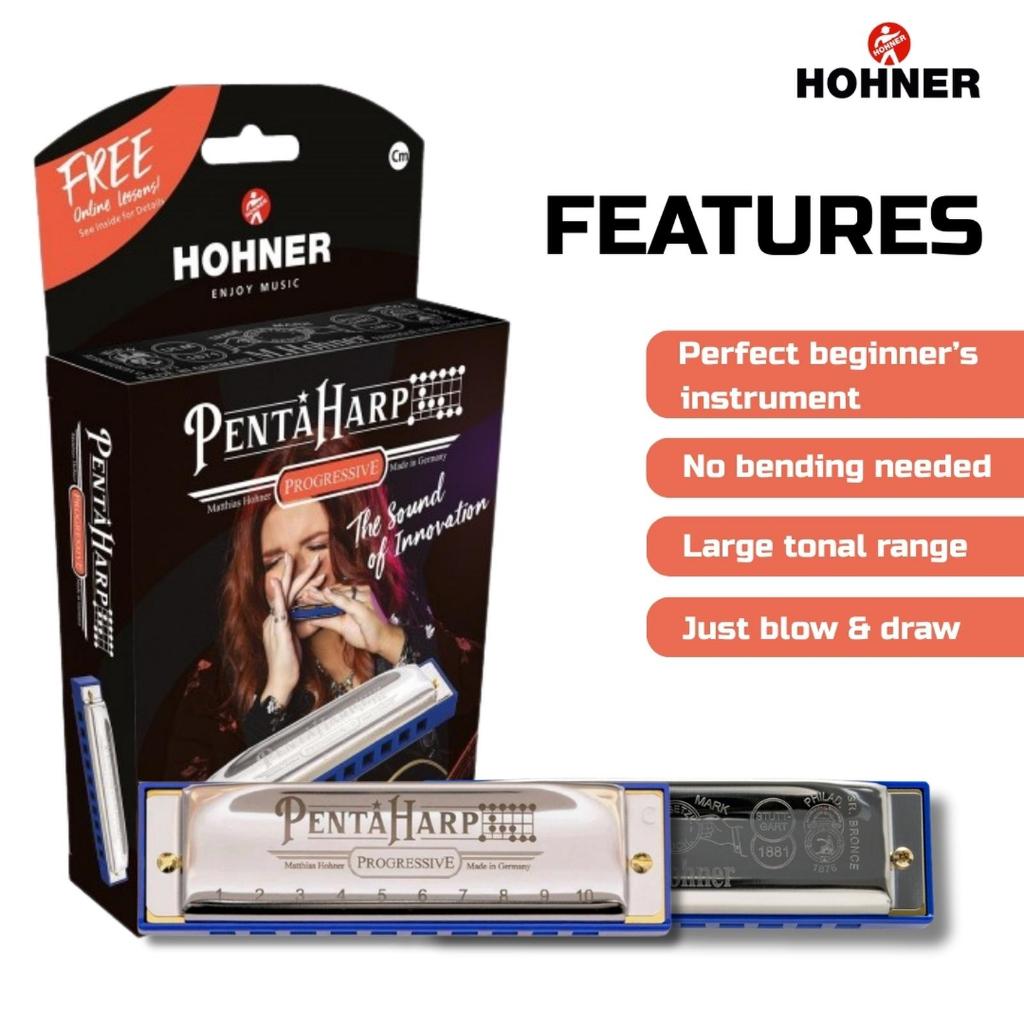 Harmonika Pentatonic Hohner Pentaharp Key Cm Original