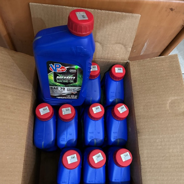 VP Racing Nitro 70 Oli mesin single SAE 1 dus 12 botol