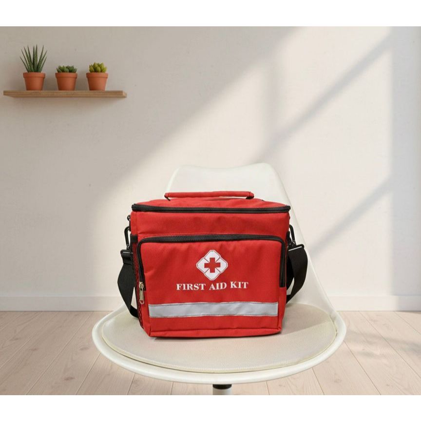 Tas P3k Slempang Tas Medis P3k Simpel / Tas P3k