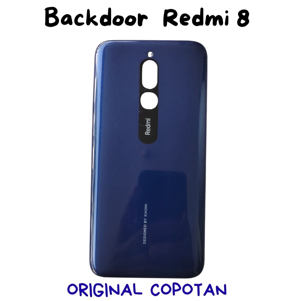 backdoor redmi 8 original copotan