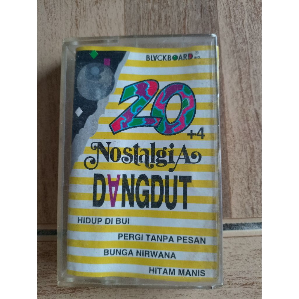 kaset pita 20+4 nostalgia dangdut