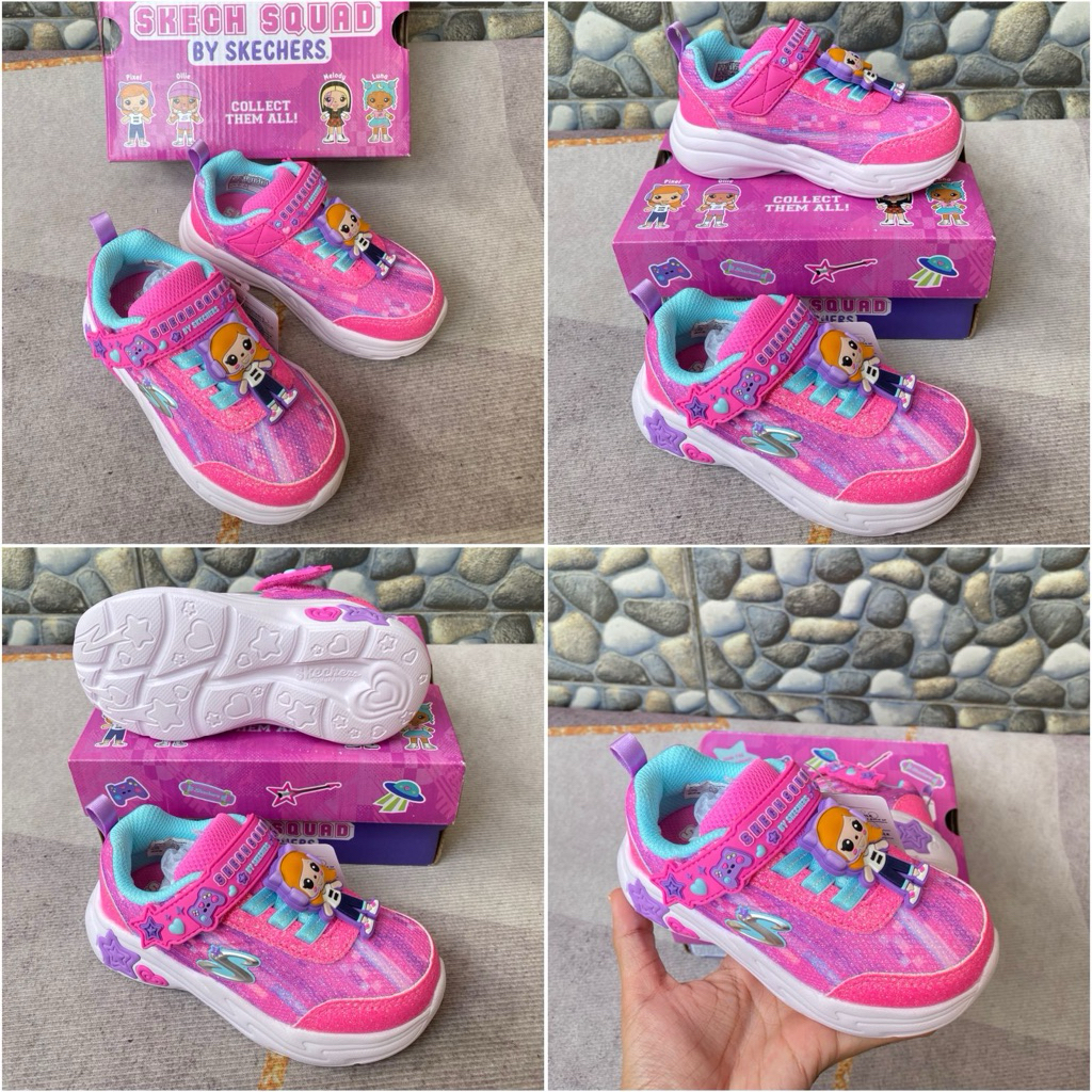 Sale 70% Sepatu Skechers Baby Cewe & Cowo Original 100%