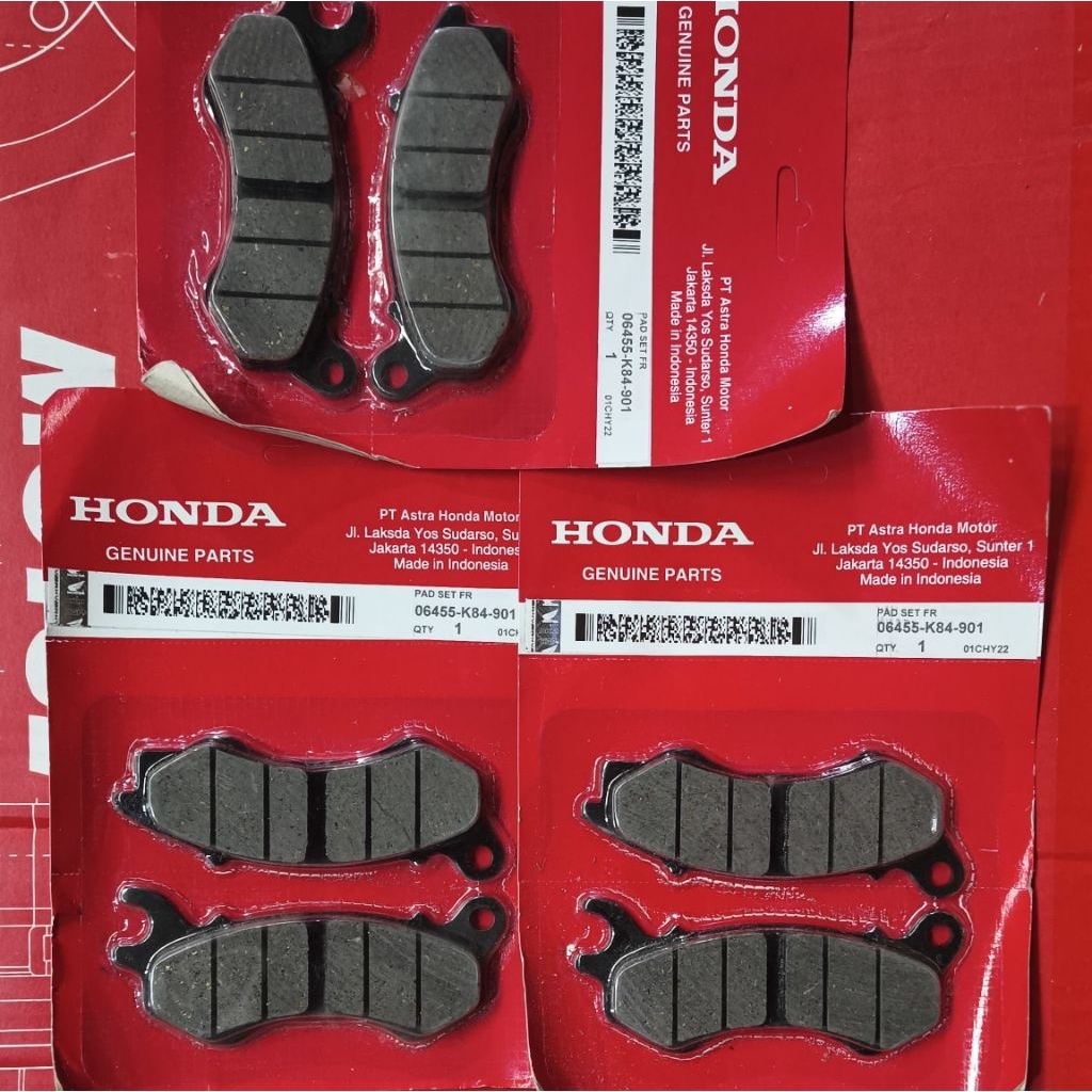 Dispad Kampas Cakram Rem Depan Motor PCX 150 CBU, PCX 125 CBU