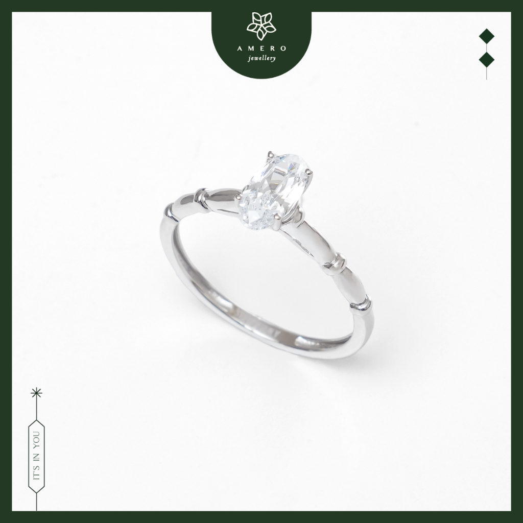 Cincin Emas 17K Diamora DR-19 Amero Jewellery