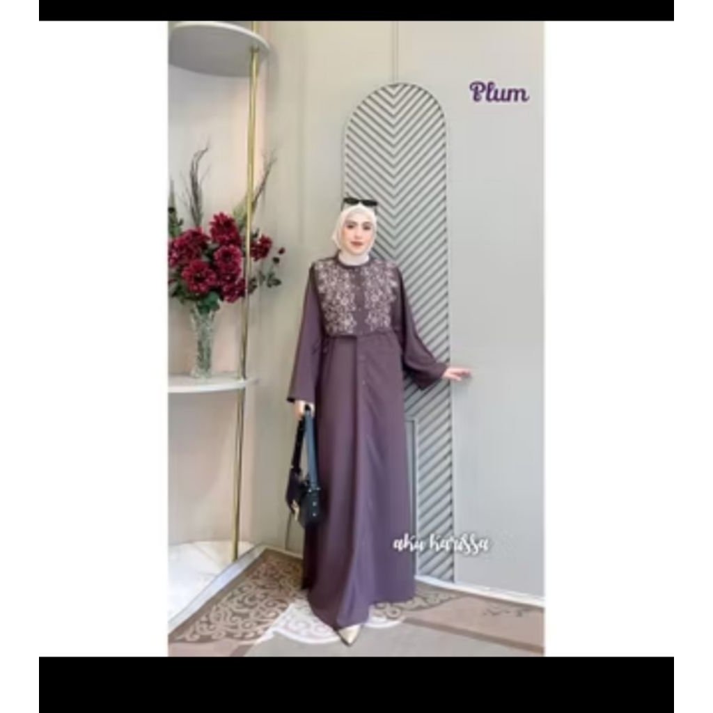 Gamis aku karissa Namira dress-namira dress -namira dress aku karissa -gamis aku karissa