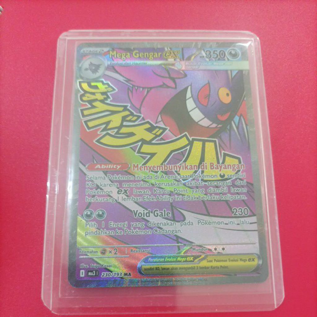 TCG Kartu Mega Gengar EX