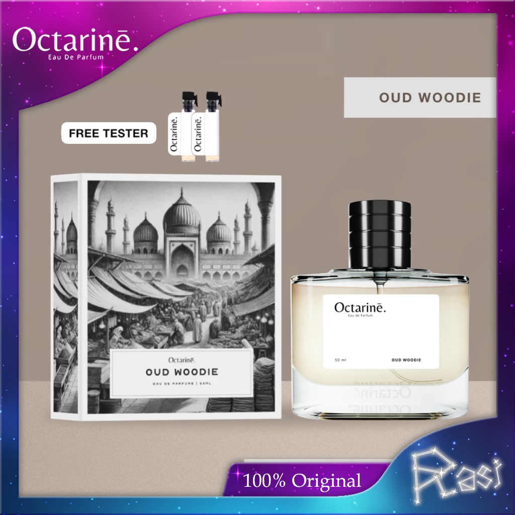 Octarine - Oud Woodie Parfum Pria Aroma Warm Spicy Woody